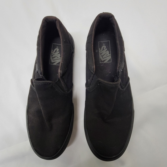 Vans Slip On Black Size 7 - Picture 9 of 9